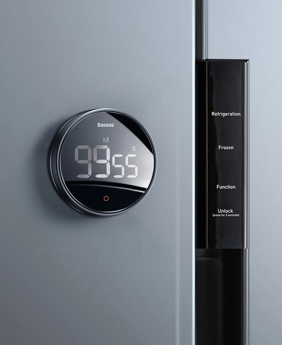 Baseus Digital Kitchen Timer Magnetic Countdown Alarm Clock