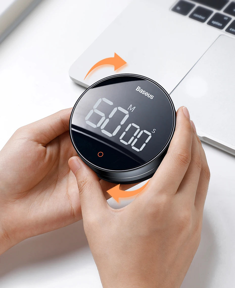 Baseus Digital Kitchen Timer Magnetic Countdown Alarm Clock