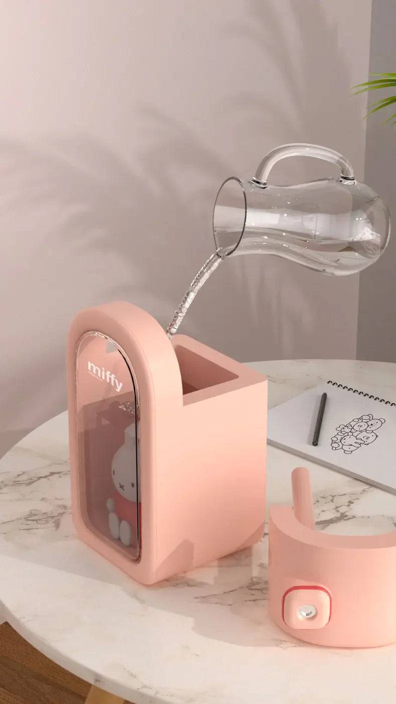 Cool Mist Humidifier Cute with Night Light USB Portable Air Humidifier