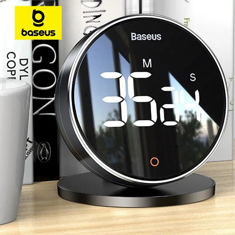Baseus Digital Kitchen Timer Magnetic Countdown Alarm Clock