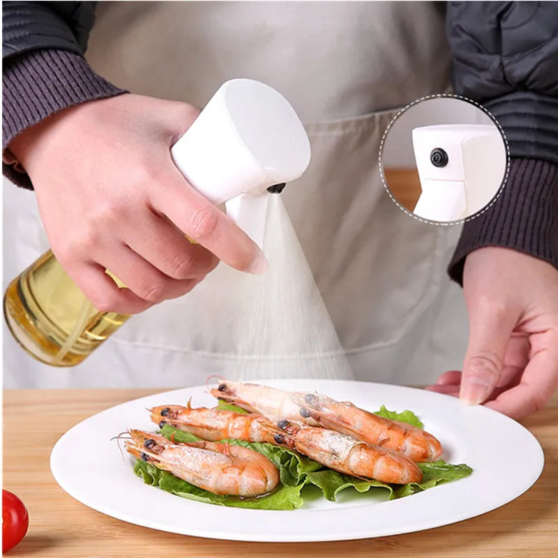 Oil Spray Bottle Kitchen BBQ Cooking Olive Oil Dispenser