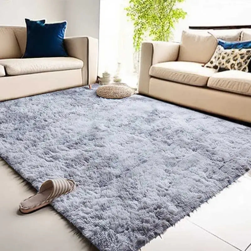 Plush Carpet For Living Room Sofa Floor Cushions Modern Soft Fluffy