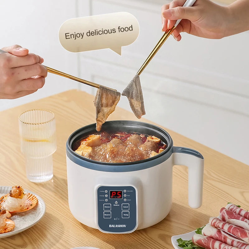 Mini Electric Rice Cooker Household Multicooker Steamer for Kitchen