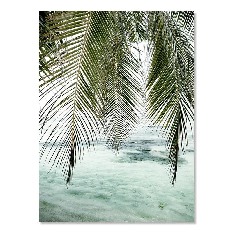 Beach Sea Ocean Poster Wall Art Canvas Painting Home Decoration