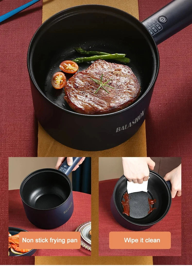 Mini Electric Cooker Multi-Function All-In-One Pot Single Double Layer