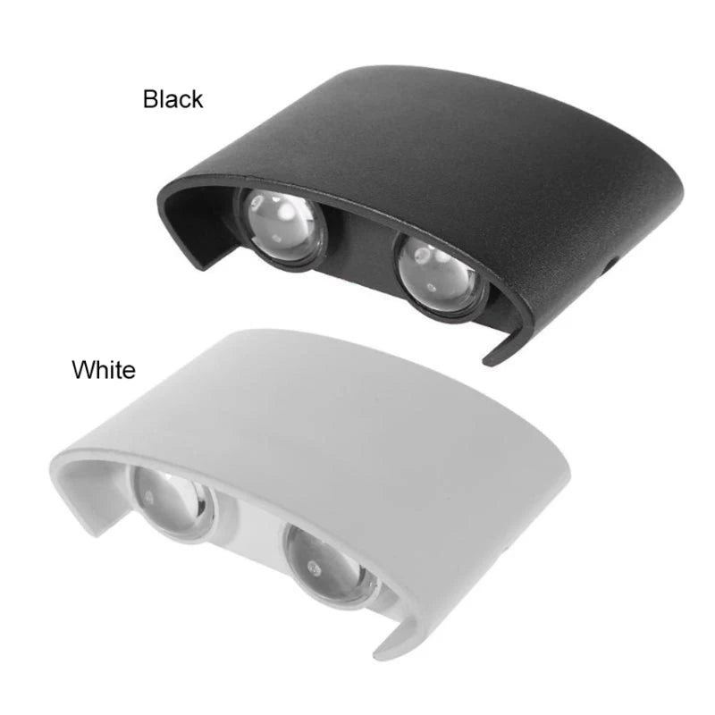 LED Wall Sconces Modern Indoor Outdoor Lamp, White Up Down Wall