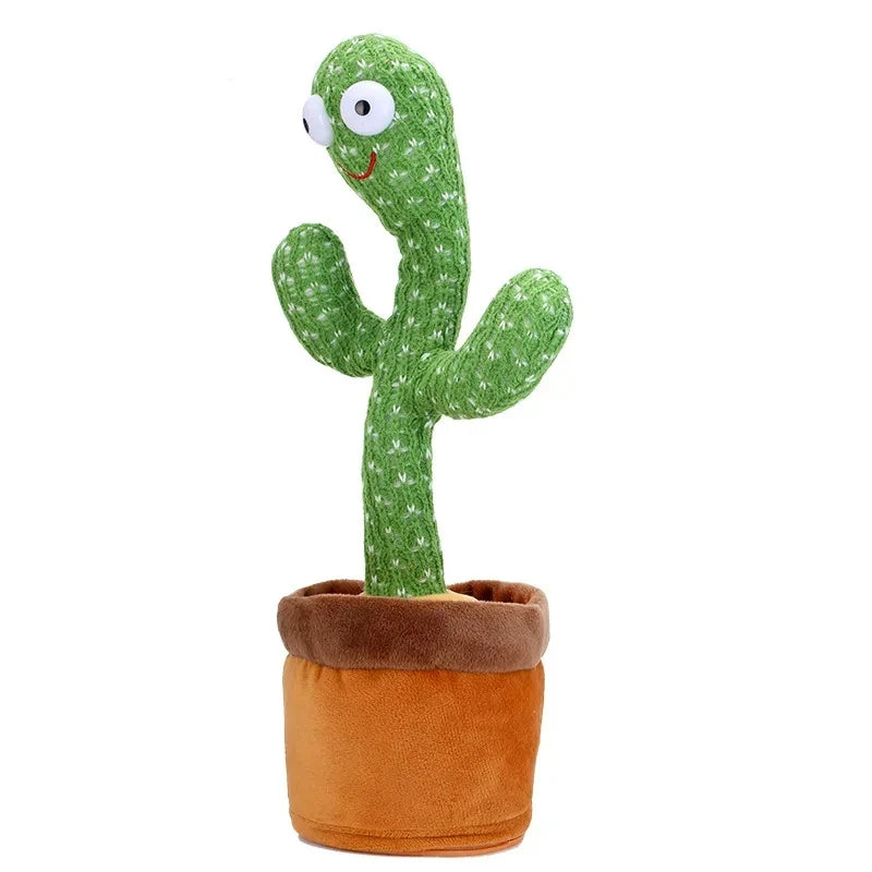 Dancing Cactus Toy,Repeat Talking ,Song Speaker Wriggle Dancing Sing