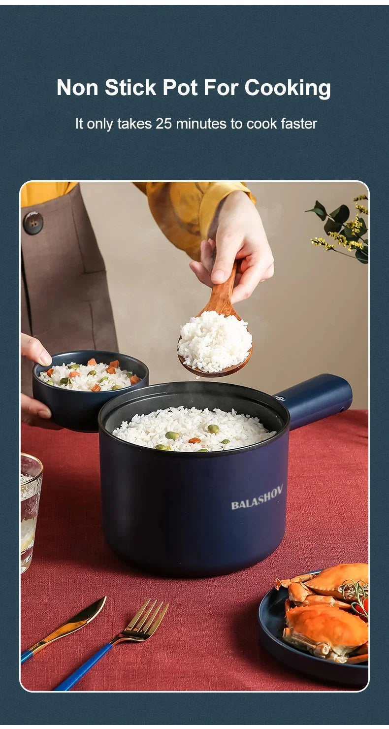 Mini Electric Cooker Multi-Function All-In-One Pot Single Double Layer