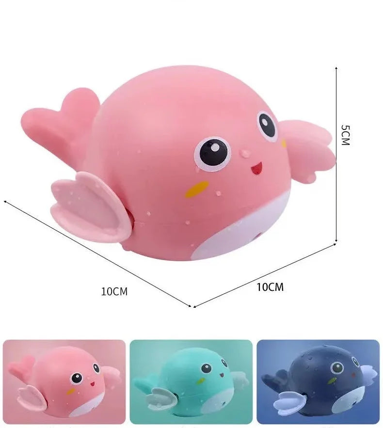Baby Bath Toys Kids Swimming Clockwork Dolls Play Water Fun Toys