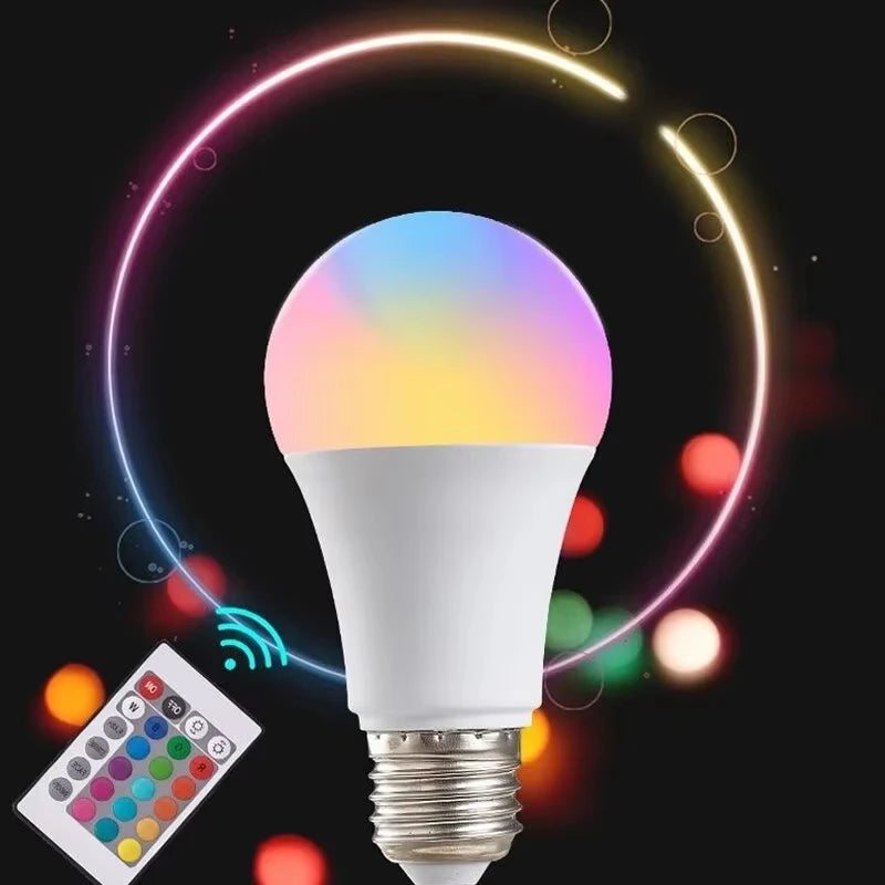 LED Bulb Household Lighting Dimmable Control Smart Lamp