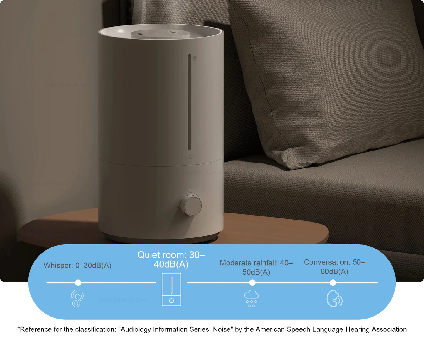 Humidifier Supersized Cool Mist ,Silver ion antibacterial ,For Home