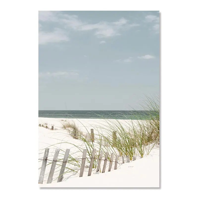 Beach Sea Ocean Poster Wall Art Canvas Painting Home Decoration
