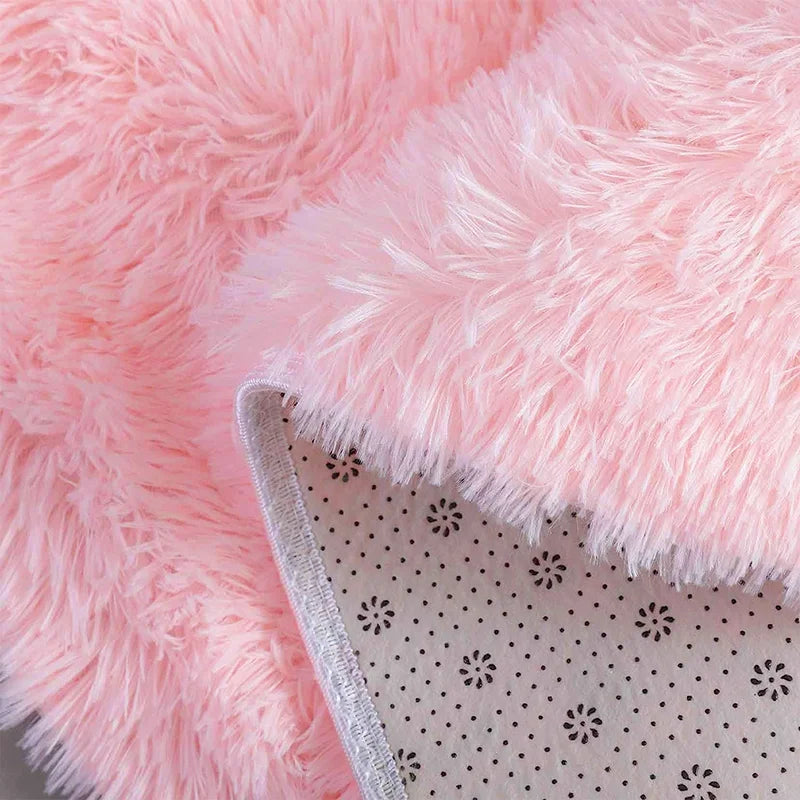 Plush Carpet For Living Room Sofa Floor Cushions Modern Soft Fluffy
