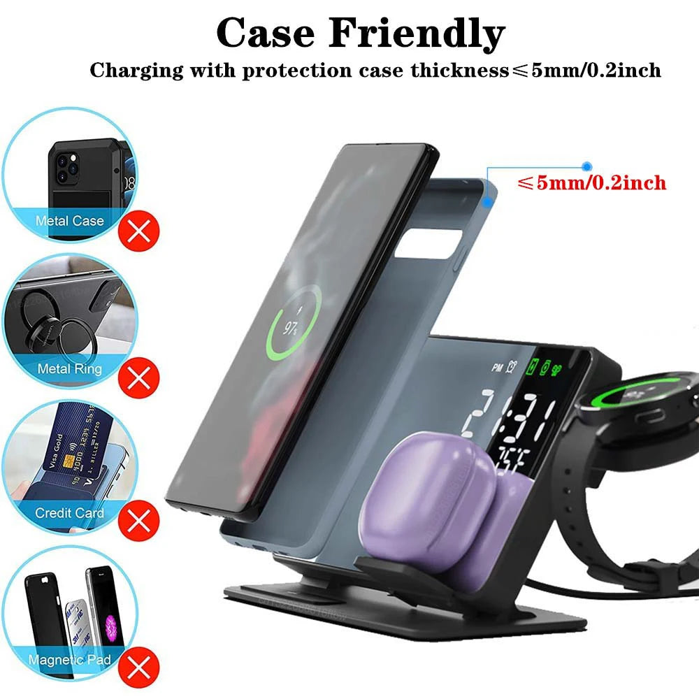 Wireless Charger For Samsung Galaxy Watch Fast Charging Station