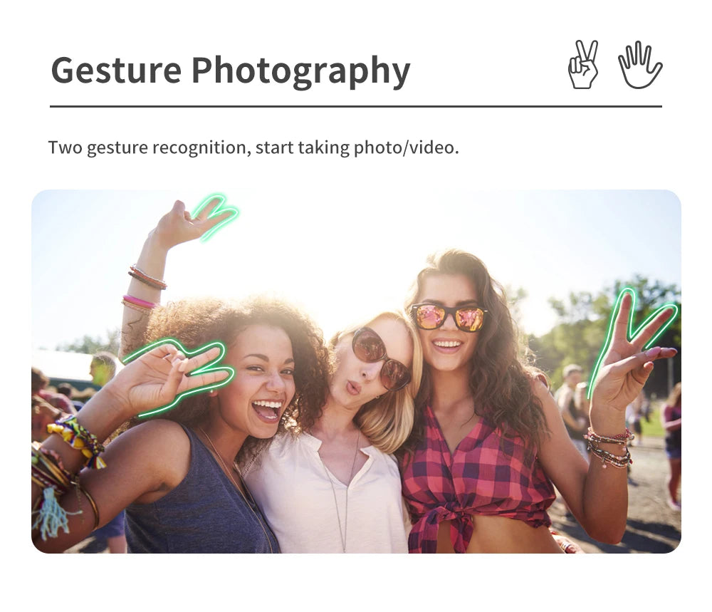 360 Rotation Following Shooting Mode Gimbal Stabilizer Selfie Stick