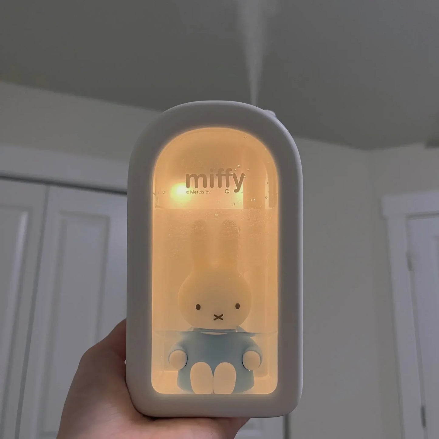 Cool Mist Humidifier Cute with Night Light USB Portable Air Humidifier