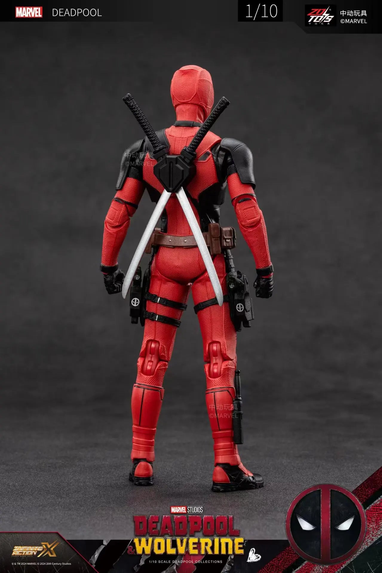 Toys Deadpool & Wolverine Action figures Deadpool Boxed Wolverine