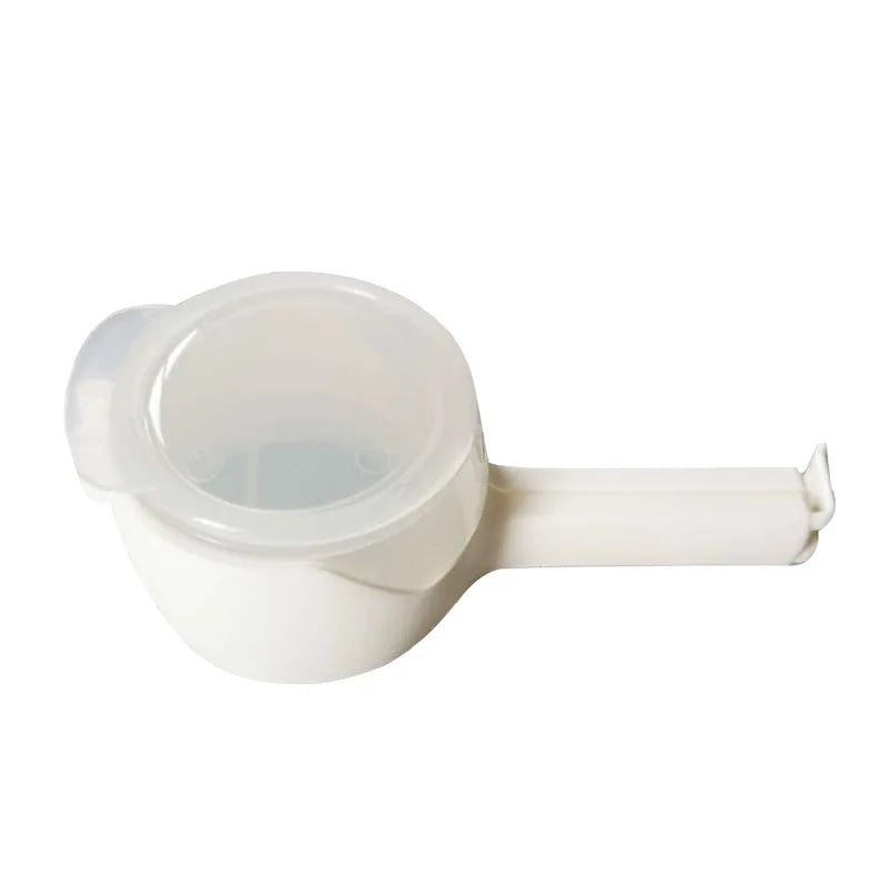 5PCS Sealer Clip With Pour Spouts Food Storage Bag Sealing Clips Plastic Cap Snack Candy Storage Fresh Clamp Kitchen Organizer