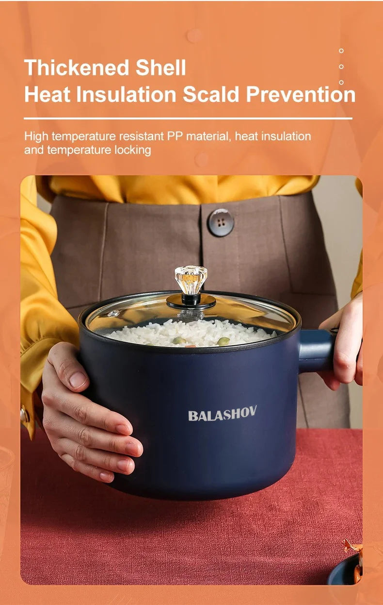 Mini Electric Cooker Multi-Function All-In-One Pot Single Double Layer