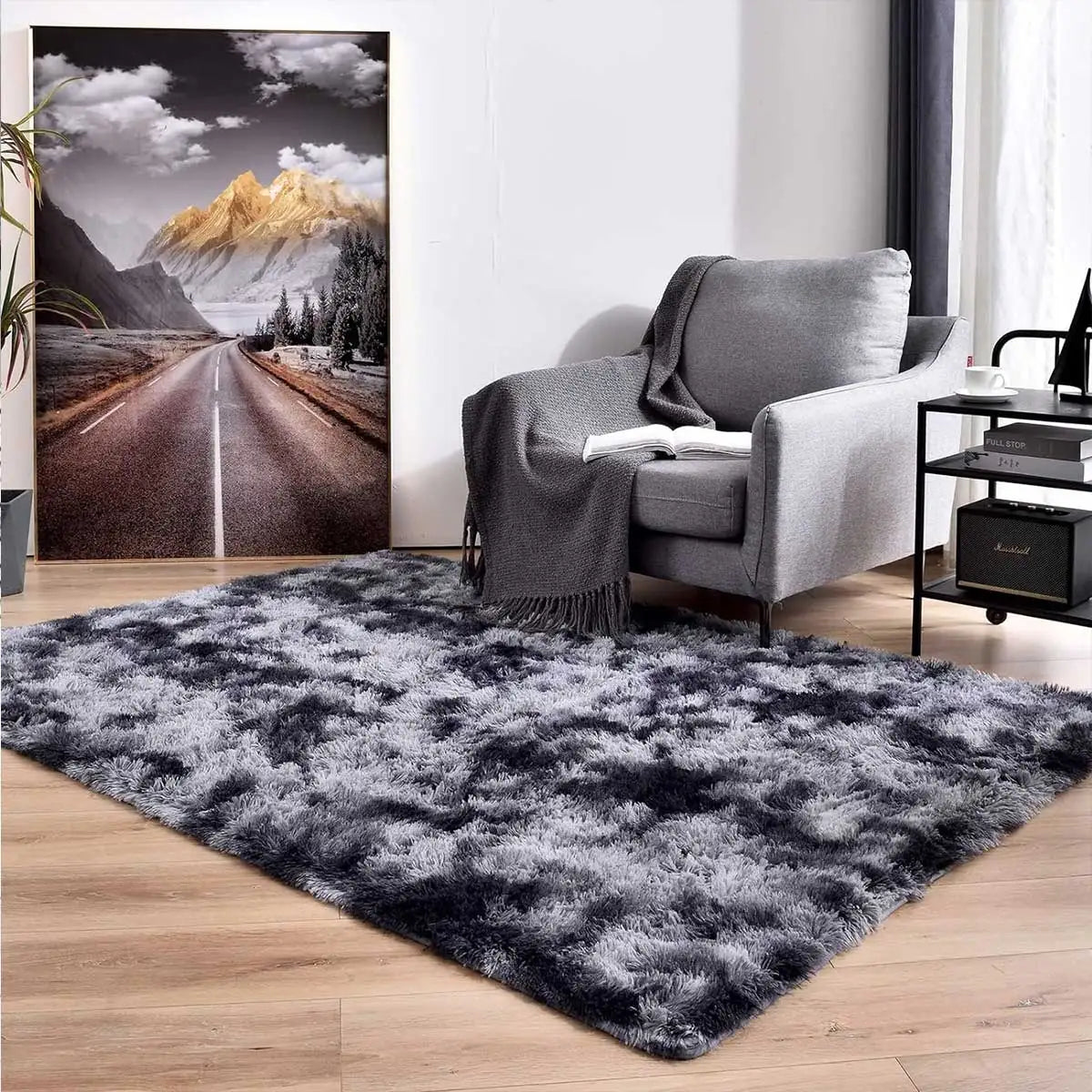 Plush Carpet For Living Room Sofa Floor Cushions Modern Soft Fluffy