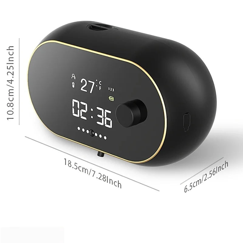 1pc Wall-mounted Automatic Soap Dispenser Large Capacity Touchless