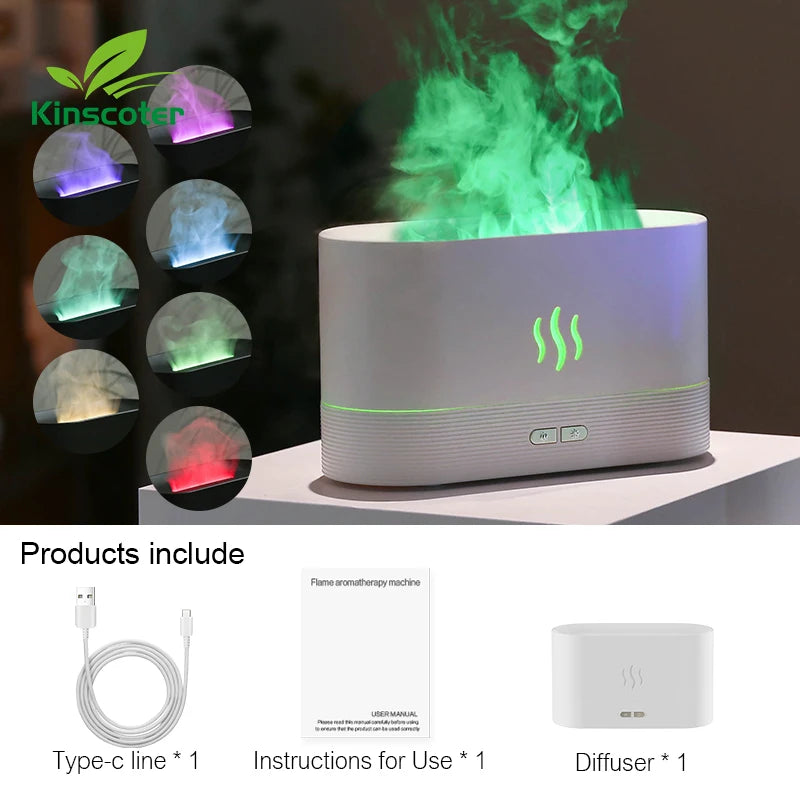 Kinscoter Aroma Diffuser Air Humidifier Ultrasonic Cool Mist Maker