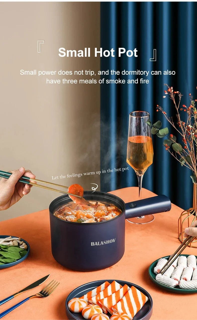 Mini Electric Cooker Multi-Function All-In-One Pot Single Double Layer