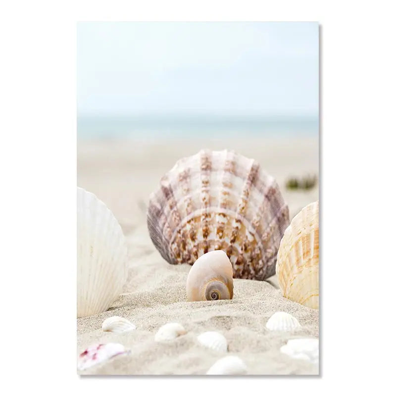 Beach Sea Ocean Poster Wall Art Canvas Painting Home Decoration