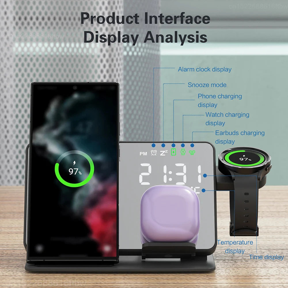 Wireless Charger For Samsung Galaxy Watch Fast Charging Station