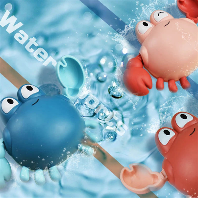 Baby Bath Toys Kids Swimming Clockwork Dolls Play Water Fun Toys