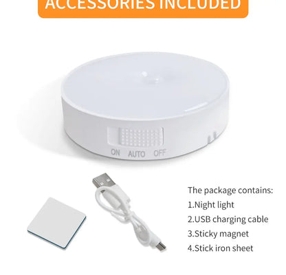 LED Under Cabinet Lights Motion Sensor Night Light Smart Lamp