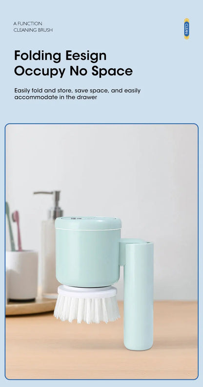 Electric Spin Scrubber, Bathroom Cordless Cleaning Brush