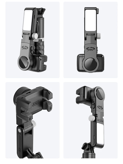 360 Rotation Following Shooting Mode Gimbal Stabilizer Selfie Stick