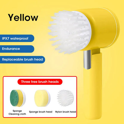 Electric Spin Scrubber, Bathroom Cordless Cleaning Brush