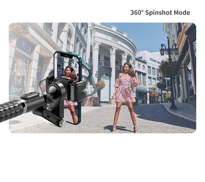 360 Rotation Following Shooting Mode Gimbal Stabilizer Selfie Stick