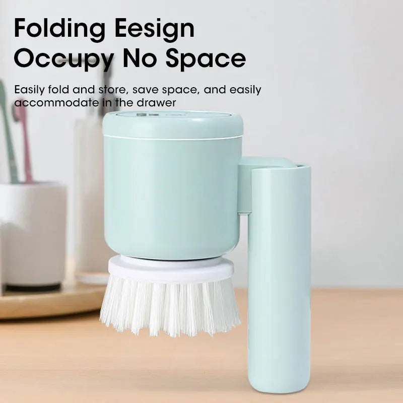 Electric Spin Scrubber, Bathroom Cordless Cleaning Brush