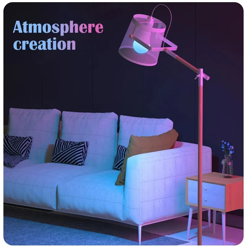 LED Bulb Household Lighting Dimmable Control Smart Lamp