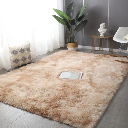 Plush Carpet For Living Room Sofa Floor Cushions  Modern Soft Fluffy