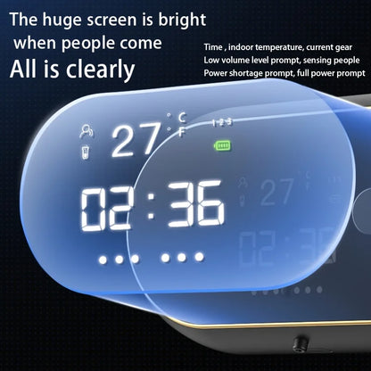 1pc Wall-mounted Automatic Soap Dispenser Large Capacity Touchless