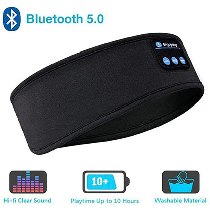 Bluetooth Earphones Sports Sleeping Headband Elastic Wireless