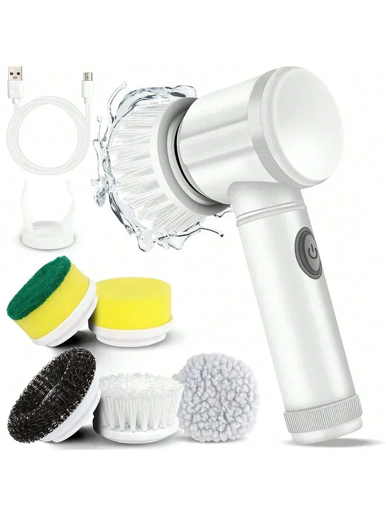 Electric Spin Scrubber, Bathroom Cordless Cleaning Brush