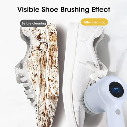 Electric Spin Scrubber, Bathroom Cordless Cleaning Brush