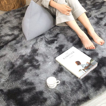 Plush Carpet For Living Room Sofa Floor Cushions  Modern Soft Fluffy