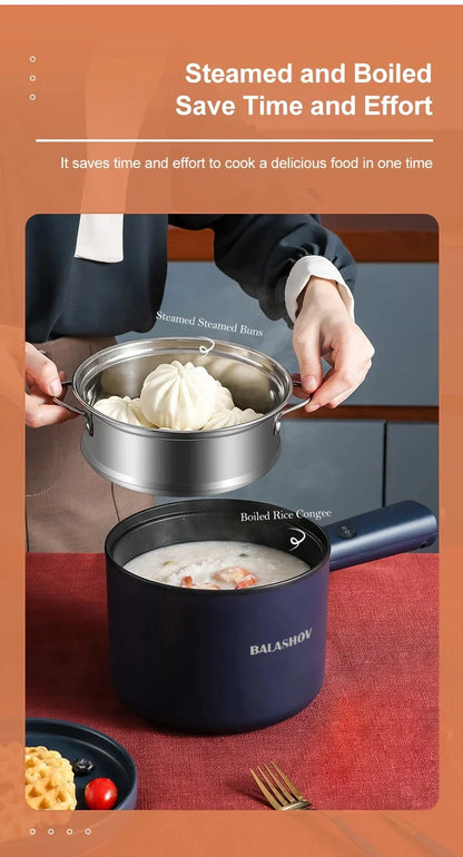 Mini Electric Cooker Multi-Function All-In-One Pot Single Double Layer