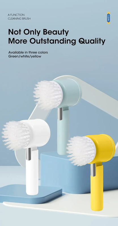Electric Spin Scrubber, Bathroom Cordless Cleaning Brush