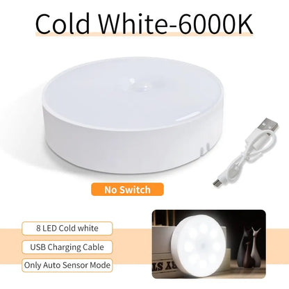 LED Under Cabinet Lights Motion Sensor Night Light Smart Lamp