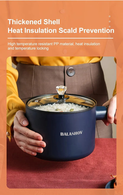 Mini Electric Cooker Multi-Function All-In-One Pot Single Double Layer