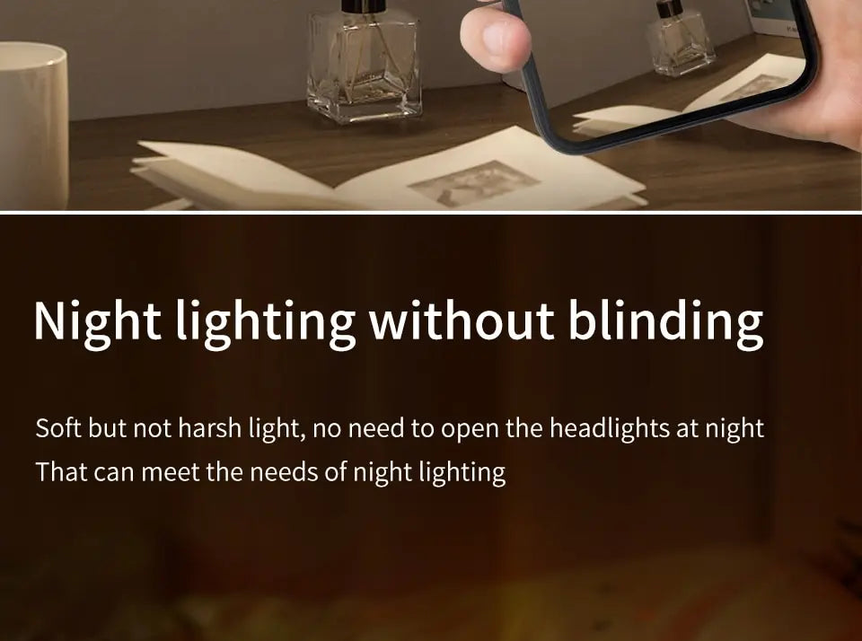 LED Under Cabinet Lights Motion Sensor Night Light Smart Lamp
