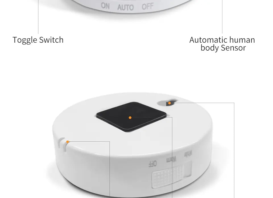 LED Under Cabinet Lights Motion Sensor Night Light Smart Lamp