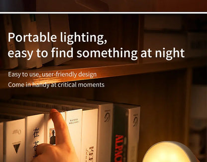 LED Under Cabinet Lights Motion Sensor Night Light Smart Lamp